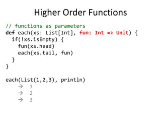 Scala is Object Oriented