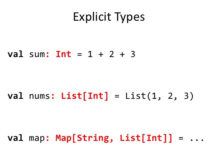 A Brief Intro to Scala