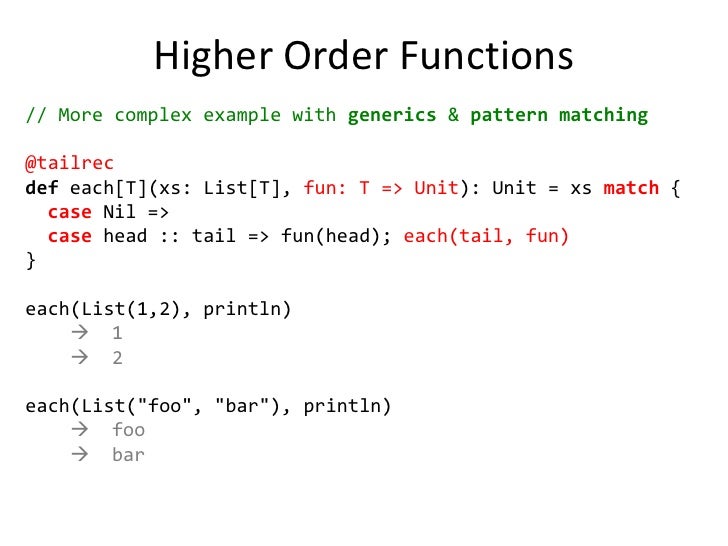 A Brief Intro to Scala