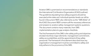 A Brief Look at Safety Management Systems in Aviation | PDF