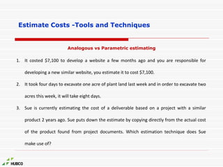 A brief on project cost management