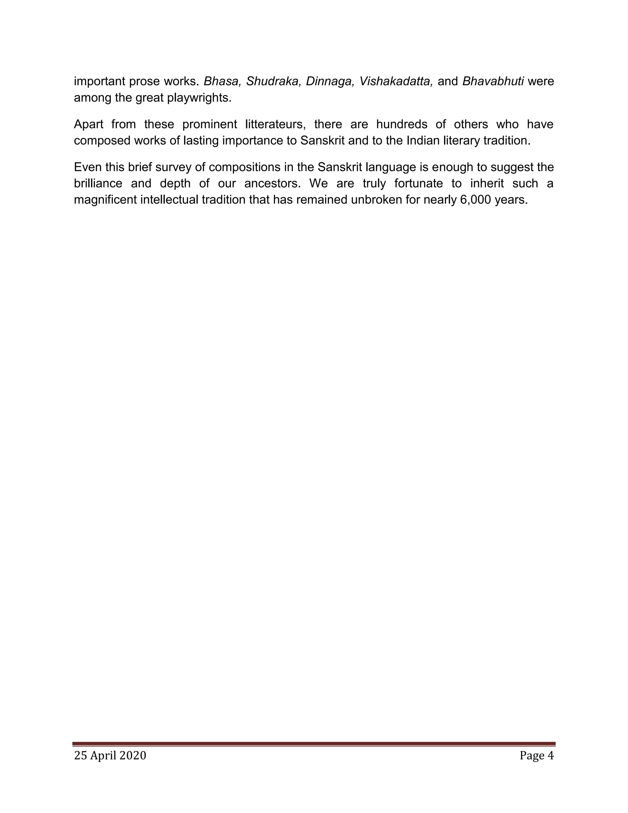 A Brief Overview of Hindu Scriptures | PDF