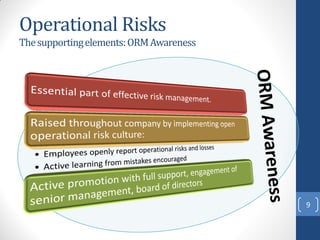 A brief overview of operational risk | PDF