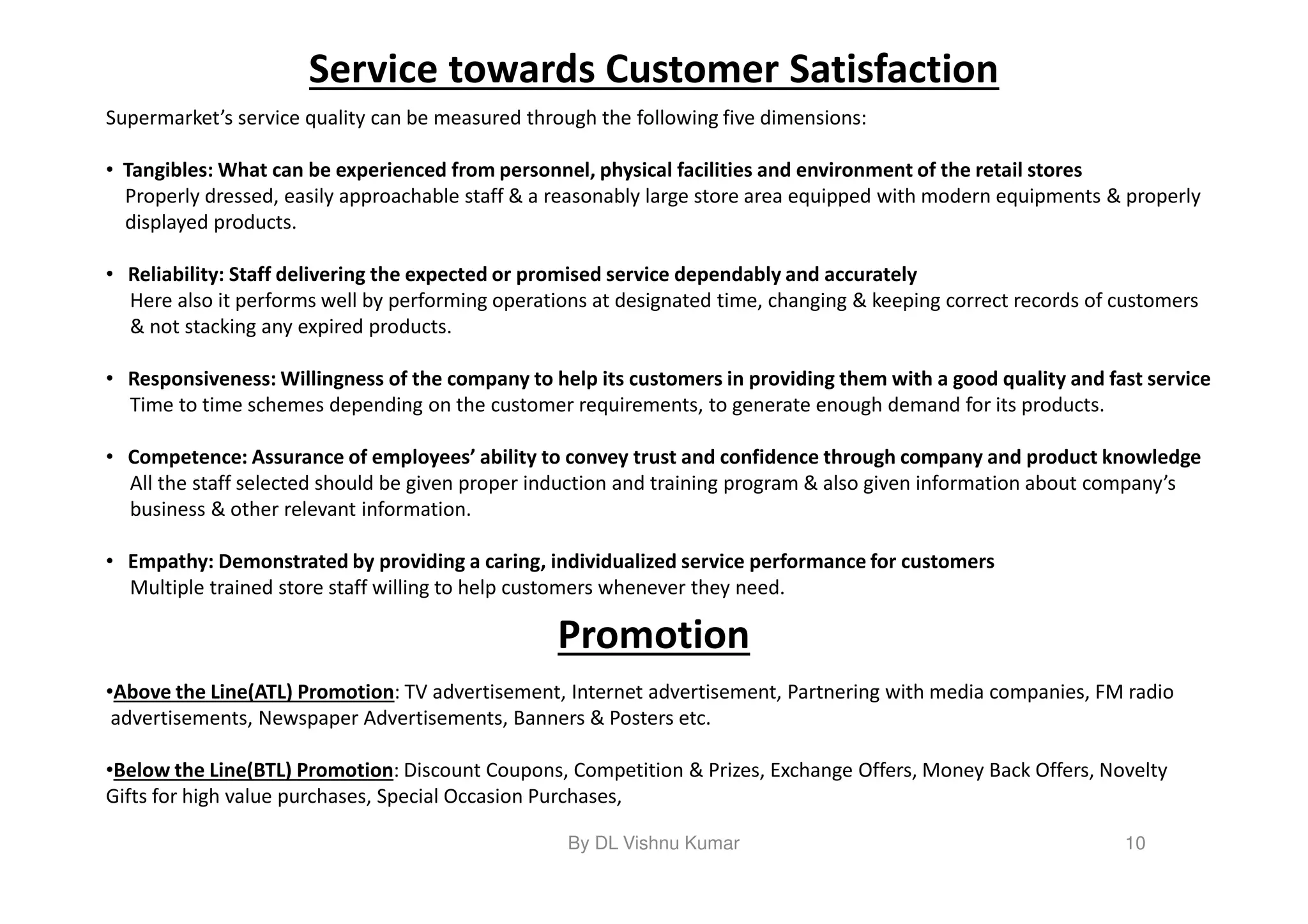 A brief overview to fmcg retail supermarket sector ppt | PDF