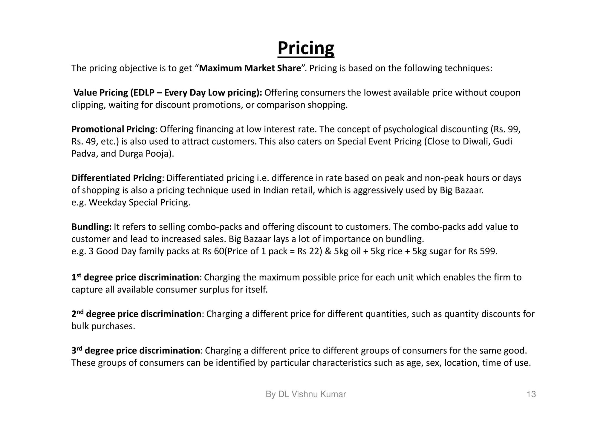 A brief overview to fmcg retail supermarket sector ppt | PDF