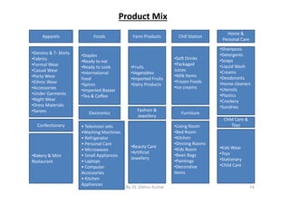 A brief overview to fmcg retail supermarket sector ppt | PDF