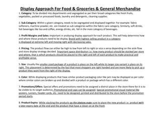 A brief overview to fmcg retail supermarket sector ppt | PDF