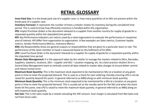 A brief overview to fmcg retail supermarket sector ppt | PDF