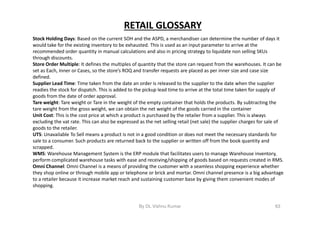 A brief overview to fmcg retail supermarket sector ppt | PDF