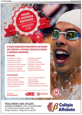 Abril de 2019 3SETEMI NEWS
 