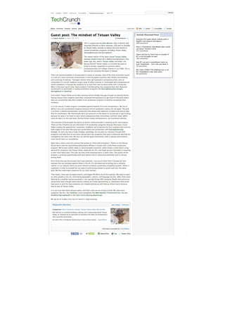 Okuri Ventures & Tetuan Valley - Menciones en medios Abr2011