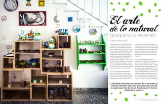 {32}www.revistavenuscuba.wordpress.com
revistavenus@gmail.com {33}www.revistavenuscuba.wordpress.com
revistavenus@gmail.com
Por Yanelys Hernández Cordero
El equipo Venus, en su labor por bus-
car la mejor oferta para ti, esta vez
encontró un sitio donde naturaleza y
arte confluyen. Me refiero a O2, que
con sus servicios de Spa-Café-Jardín
te hace atravesar las puertas de un
paraíso para los sentidos, dejando
volar tu imaginación y dándote todo
el confort que mereces. El local,
ubicado en Calle 26 No. 5. Esq. Calle
26 B, en Nuevo Vedado, se encuentra
abierto de lunes a sábado, y cuenta
ya con cuatro años de experiencia en
su sector y en el servicio de brindar la
mayor satisfacción a sus clientes.
En O2 todo está bien pensando, a
este colectivo joven pero compe-
tente no se le escapa ningún detalle
cuando de recrear un entorno de paz
y seguridad se trata. Desde que me
« ¿No habías oído hablar de este sitio? No te preocupes, te
daremos suficientes datos para que comprendas por qué
no puede pasar otro día sin que descubras por ti misma la
calidad de su servicio. »
adentré en las instalaciones sentí cu-
riosidad por descubrir el origen de su
nombre y es que más allá del oxígeno
y la implicación de este con los fines
del lugar, se refiere a las dueñas, dos
mellizas llamadas Odalys y Omara,
de quienes fue la idea original de su
creación.
Con un estilo moderno, fresco y
juvenil, O2 no solo cuida tu salud sino
que a la vez economiza tu dinero.
Incluye ventas por paquetes y ofertas
económicas en fechas especiales, so-
bre todo el Día de las Madres y en Fin
de Año. Está dispuesto al intercambio
con sus consumidores e incluso han
surgido nuevos paquetes de servicio
como resultado de esta interacción.
Se caracteriza por la constante inno-
vación, un trato cordial y considerado.
(porque tú lo mereces)
 