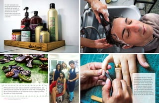 {42}www.revistavenuscuba.wordpress.com
revistavenus@gmail.com {43}www.revistavenuscuba.wordpress.com
revistavenus@gmail.com
¡Mira quién estuvo por O2! La cantante Luna Manzanares, que
además de ser la dueña de una de las voces más prometedoras
de los últimos tiempos en la industria musical cubana, se llevó
del salón un look envidiable.
Un valor agregado que
influye directamente en el
resultado del arreglo, es
que para ello se emplean
productos de marcas
reconocidas internacional-
mente como Confort Zone
y Davines.
Los masajes de pies y manos,
la podología y tratamientos de
endurecimiento, blanqueado y
antirrotura le dan el toque de la
excelencia a esta área del spa.
Y... ¿recuerdas nuestro número
de diciembre cuando hablába-
mos de esmaltes permanentes?
En O2 puedes encontrar este
esmalte de gel o acrigel, además
de la opción de las uñas aclíricas.
 