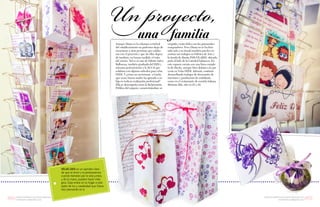 {62}www.revistavenuscuba.wordpress.com
revistavenus@gmail.com {63}www.revistavenuscuba.wordpress.com
revistavenus@gmail.com
{Decora}
empatía y trato dulce con los potenciales
compradores. Pero Diana no se ha limi-
tado solo a su tienda también puedes en-
contrar sus trabajos en Fábrica de Arte y
la tienda de diseño PSICOLABIS, ubicada
justo al lado de la Catedral habanera. En
este espacio cuenta con una línea comple-
ta de diseño, aunque bien distinta a la que
verás en Velas DIDI. Además, continúa
desarrollando trabajos de decoración de
interiores y producción de mobiliario,
como en el restaurante de comida italiana
Mamma Mía, sito en 23 y 24.
Un proyecto,una familia
Aunque Diana es la columna vertebral
del establecimiento no podemos dejar de
mencionar a otras personas que colabo-
ran con el proyecto y que de ellos depen-
de también, en buena medida, el éxito
del mismo. Tal es el caso de Odette Salvá
Balbuena, también graduada del ISDi y
artesana perteneciente a la ACCA que
colabora con algunos artículos para velas
DIDI. Y ¿cómo no mencionar a Gachy,
que como buena madre ha apoyado a su
hija en toda su realización profesional?
Ella se desempeña como la Relacionista
Pública del negocio, caracterizándose su
VELAS DIDI es un ejemplo claro
de que el amor y la perseverancia
cuando transitan por la vida juntos,
y de la mano, pueden hacer mila-
gros. Deja entrar en tu hogar a este
rayito de luz y creatividad que Diana
hizo pensando en ti.
 