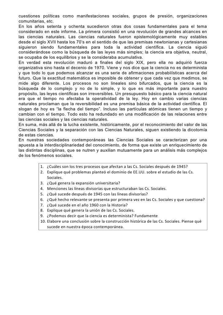 Abrir las Ciencias Sociales (cap. II)