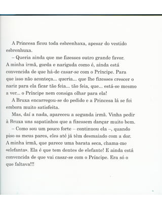 A bruxa esbrenhuxa, ilustrações por Carla Antunes