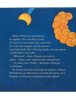 A bruxa esbrenhuxa, ilustrações por Carla Antunes