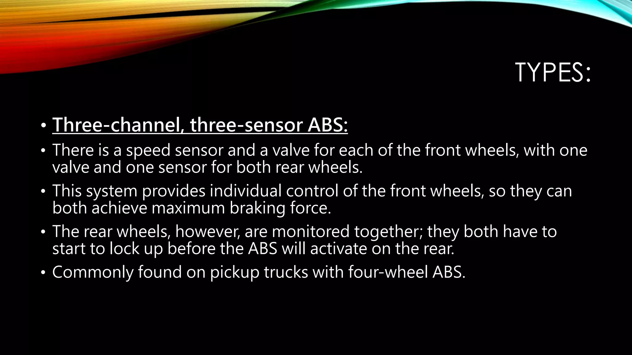Anti-Lock Braking System (ABS) - An Overview | PDF