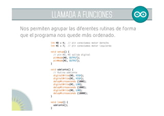 Rutina adelante
	
  
CONTROL VEHÍCULO
 