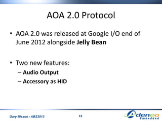 Leveraging the Android Open Accessory Protocol | PDF
