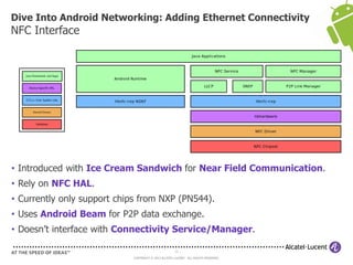 ABS 2013: Dive into Android Networking - Adding Ethernet Connectivity | PDF