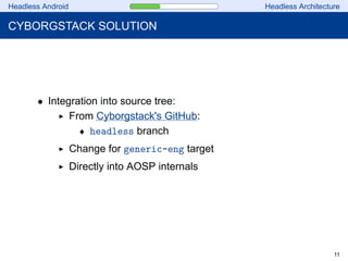 Headless Android Strikes Back! | PDF