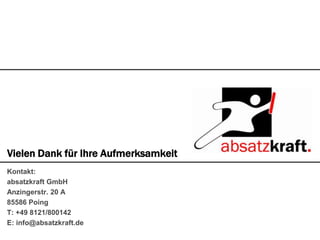 Erstellung gruppenspezifischer Anzeigen