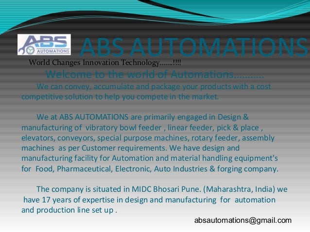 Abs Automation Presentation