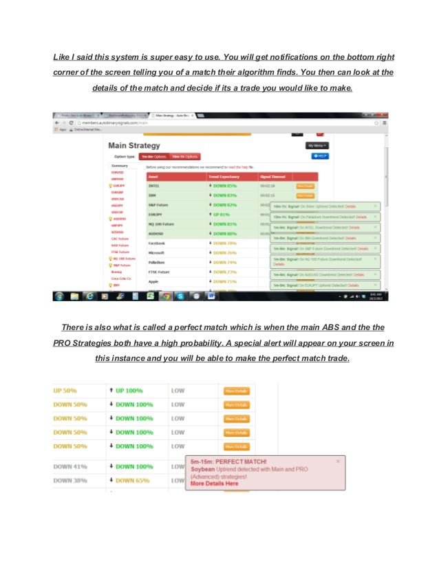 Auto binary trading software