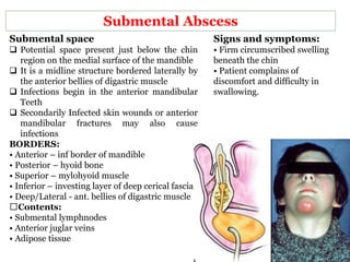 Abscess oral maxillo-presentation | PPTX