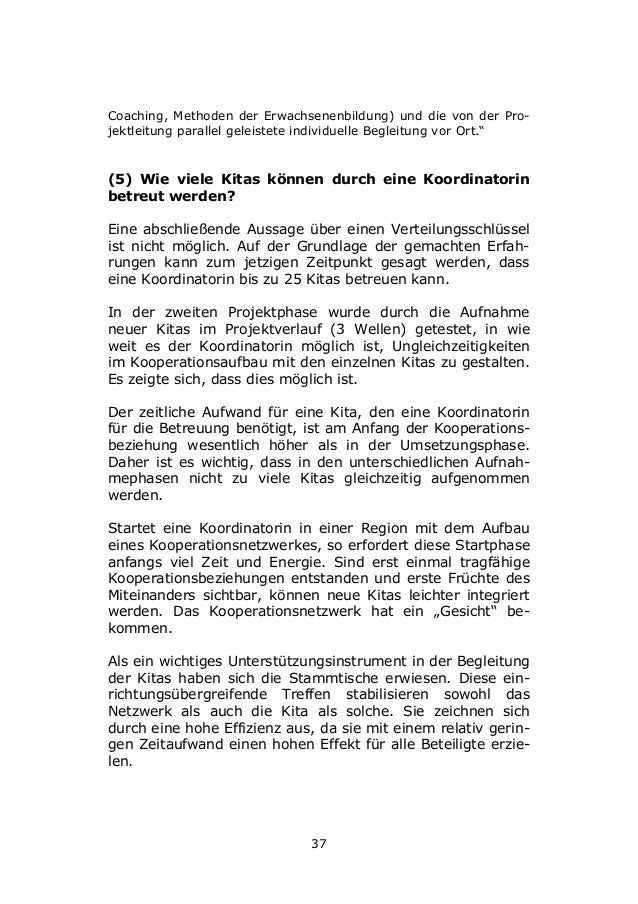 Modellprojekt „Familienbildung in Kooperation mit ...