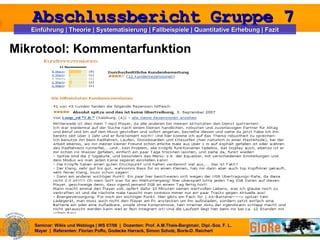 Mikrotool: Kommentarfunktion 