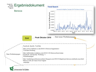 Gruppe Nr. 1
    HS 2010
 08.12.2010
               Ergebnisdokument
    Page 54


               Berocca
 