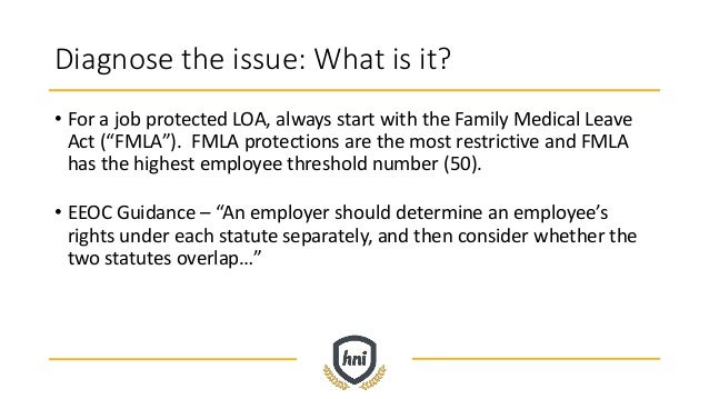 hni u managing employee leave letter advising employee that fmla leave has been exhausted