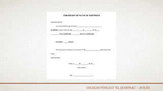 COLEGIO PÚBLICO “EL QUIRINAL” – AVILÉS
 