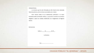 COLEGIO PÚBLICO “EL QUIRINAL” – AVILÉS
 