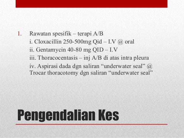 Abses paru-paru, Pleurisi dan Empyema
