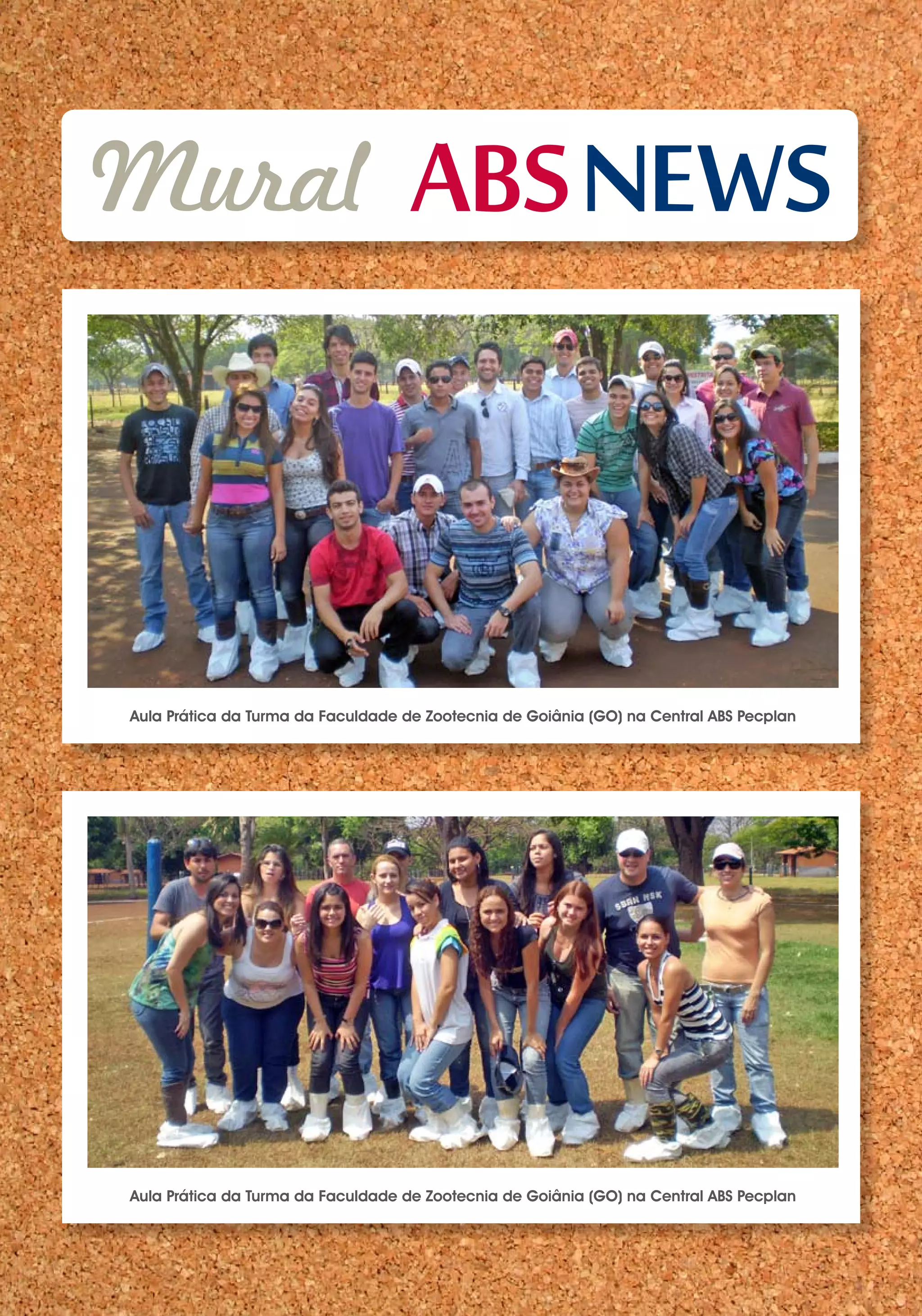 Aula Prática da Turma da Faculdade de Zootecnia de Goiânia (GO) na Central ABS Pecplan




Aula Prática da Turma da Faculdade de Zootecnia de Goiânia (GO) na Central ABS Pecplan
 