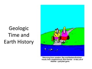 Geologic Time and Earth History  
