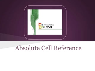 AbsoluteCellRef | PPT