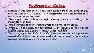 Potassium
Argon Dating
 