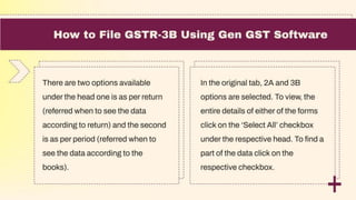 3b Form.pdf Quick Look: How to File GSTR-3B Form with the Support and Guidance of ...