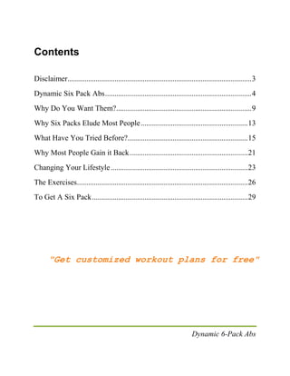 Absolute six pack abs | PDF