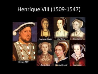 Henrique VIII (1509-1547)
 