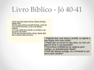 Livro Bíblico - Jó 40-41
 