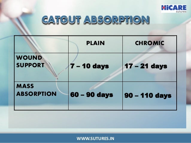 Types of Absorbable Sutures