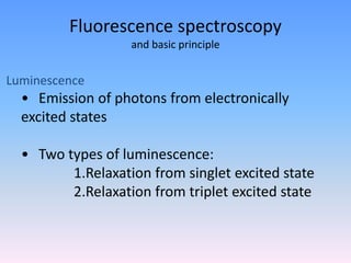 Absorbance and emission | PPTX