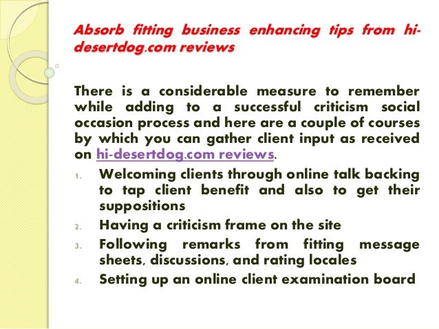 company how absorb a to desertdog business tips hi enhancing Absorb fitting from