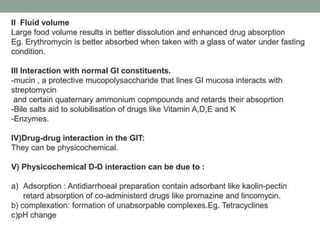 Medication Absorption Chart.pdf General Pharmacology:-Absorption of Drug | PDF