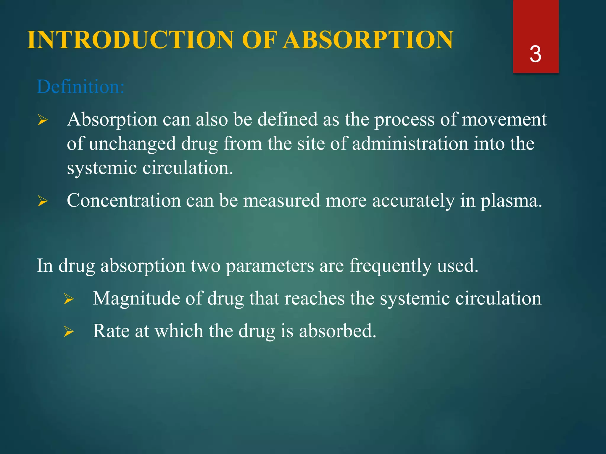 absorption of drugs.ppt